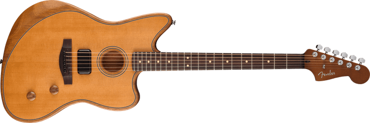Fender Acoustasonic Standard Jazzmaster Aged Natural