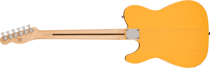 Squier Squier Sonic Telecaster Maple FB Black Pickguard Butterscotch Blonde