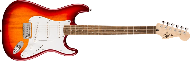 Squier Squier Sonic Stratocaster Laurel FB White Pickguard Sienna Sunburst