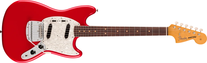Fender Vintera III Mid '60s Mustang Rosewood FB Dakota Red with Bag