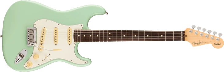 Fender Jeff Beck Stratocaster Rosewood FB Surf Green with Case