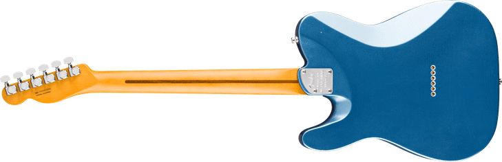 Fender American Ultra Luxe Vintage '60s Custom Telecaster Rosewood FB Lake Placid Blue with Case