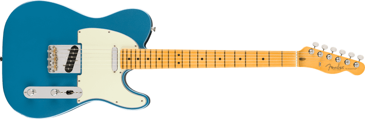 Fender American Professional Classic Telecaster Maple FB Faded Lake Placid Blue with Bag