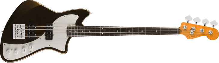 Fender American Ultra II Meteora Bass Ebony FB Texas Tea with Case
