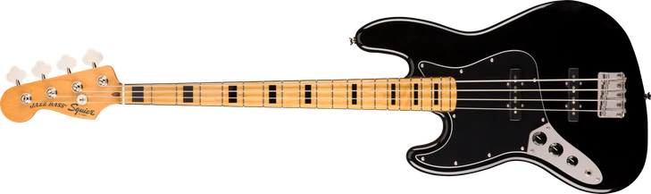 Squier Classic Vibe '70s Jazz Bass Lefty LH Maple FB Black