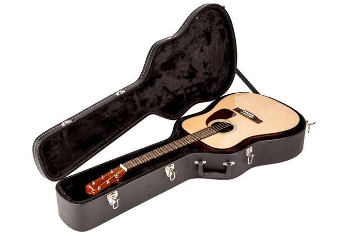 Fender Flat-Top Dreadnought Acoustic Guitar Case Black