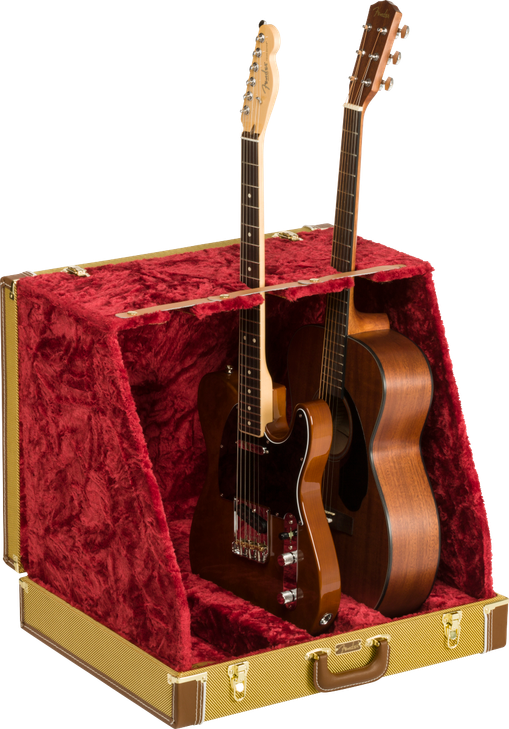 Fender Fender Classic Series Case Stand - 3 Guitar Tweed