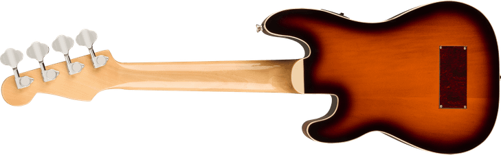 Fender Fullerton Precision Bass Uke Walnut FB Tortoiseshell Pickguard 3-Color Sunburst