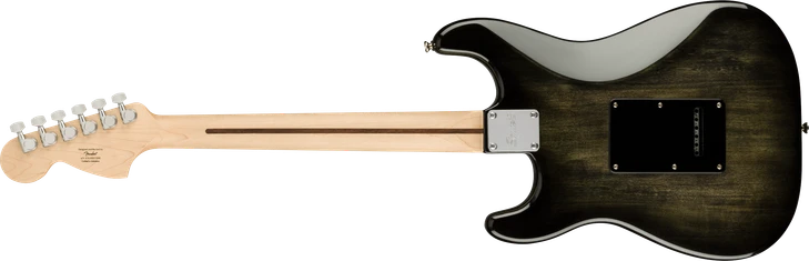 Squier Affinity Series Stratocaster FMT HSS Maple FB Black Pickguard Black Burst