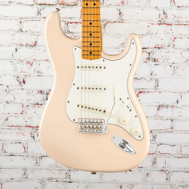 Fender Vintera III Late '60s Stratocaster Maple FB Olympic White with Bag