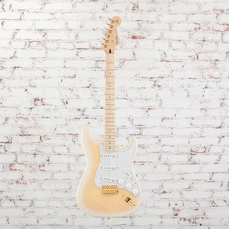 Fender Richie Kotzen Stratocaster Maple FB Transparent White Burst with Bag