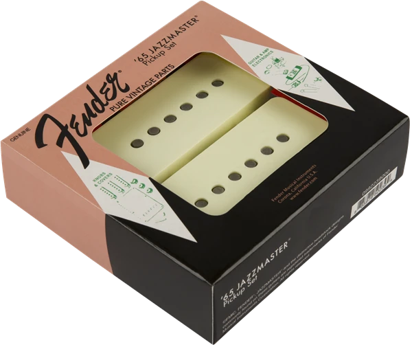 Fender Pure Vintage '65 Jazzmaster Pickup Set Vintage White (2)