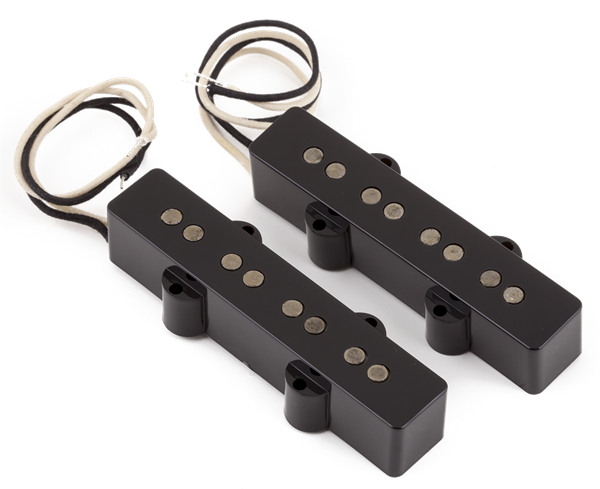 Fender Pure Vintage '74 Jazz Bass Pickup Set Black (2)