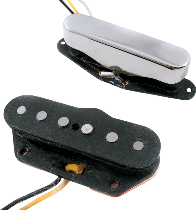 Fender Custom Shop Twisted Tele Pickups Black/Chrome (2)