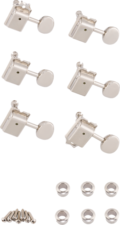Fender American Vintage Guitar Tuning Machines Nickel (6)