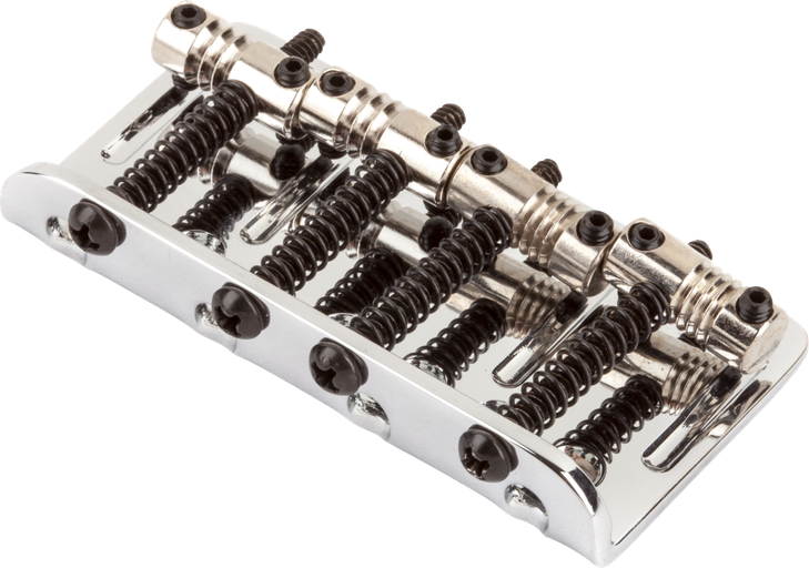 Fender American Deluxe 4-String Bass Bridge Assembly ('04-'10) Chrome