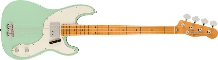Fender Vintera II '70s Telecaster Bass Maple FB Surf Green with Bag