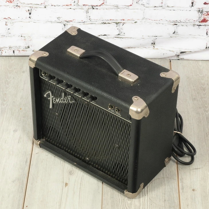 Fender - 1990s Frontman 1x6.5 15w Solid-State Guitar Combo Amplifier - USED