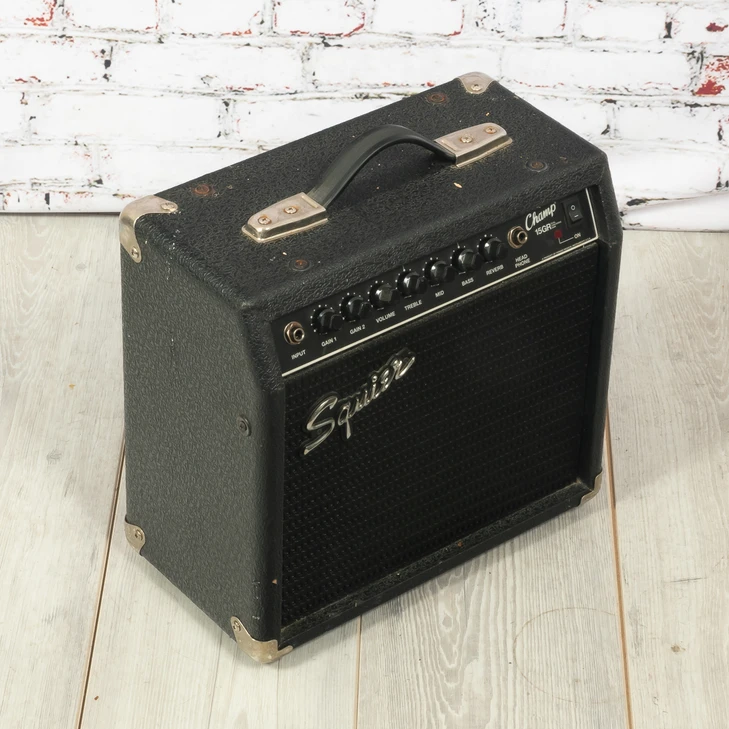 Squier - Champ 15GR 1x6.5 15w Solid-State Practice Amp - USED