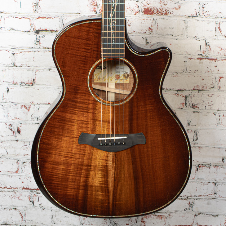 Taylor - DEMO Builder's Edition K24ce - Acoustic-Electric Guitar - Hawaiian Koa - w/ Deluxe Hardshell Case