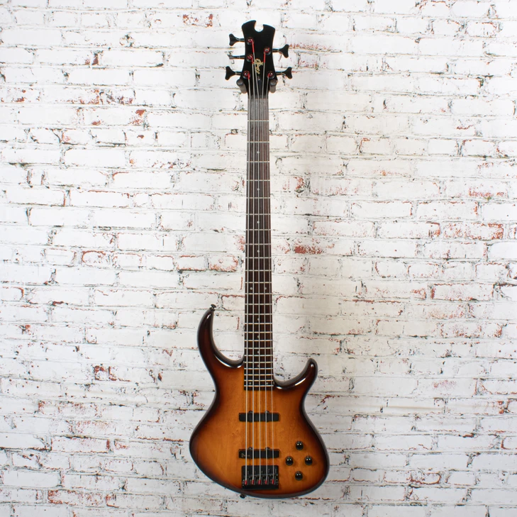 Tobias - 2005 Toby V - 5-String Bass Guitar - Sunburst - w/OHSC USED