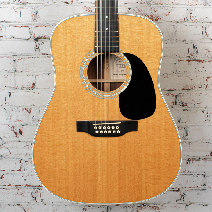 Martin 1995 25th Anniversary D12-28 Natural w/OHSC USED