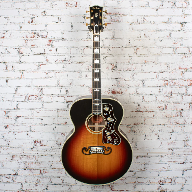 Gibson - Pre-War SJ-200 Rosewood - Acoustic Guitar - Vintage Sunburst - w/ Hardshell Case