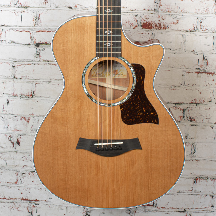 Taylor - 2026 Next Generation 552ce - 12-Fret 12-String Acoustic-Electric Guitar - Western Red Cedar/Mahogany - w/ Hardshell Case