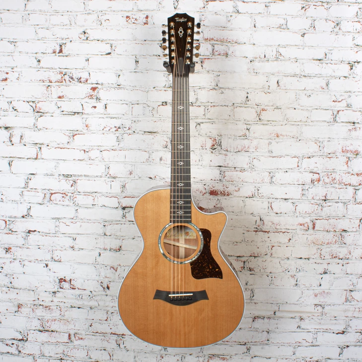 Taylor - 2026 Next Generation 552ce - 12-Fret 12-String Acoustic-Electric Guitar - Western Red Cedar/Mahogany - w/ Hardshell Case