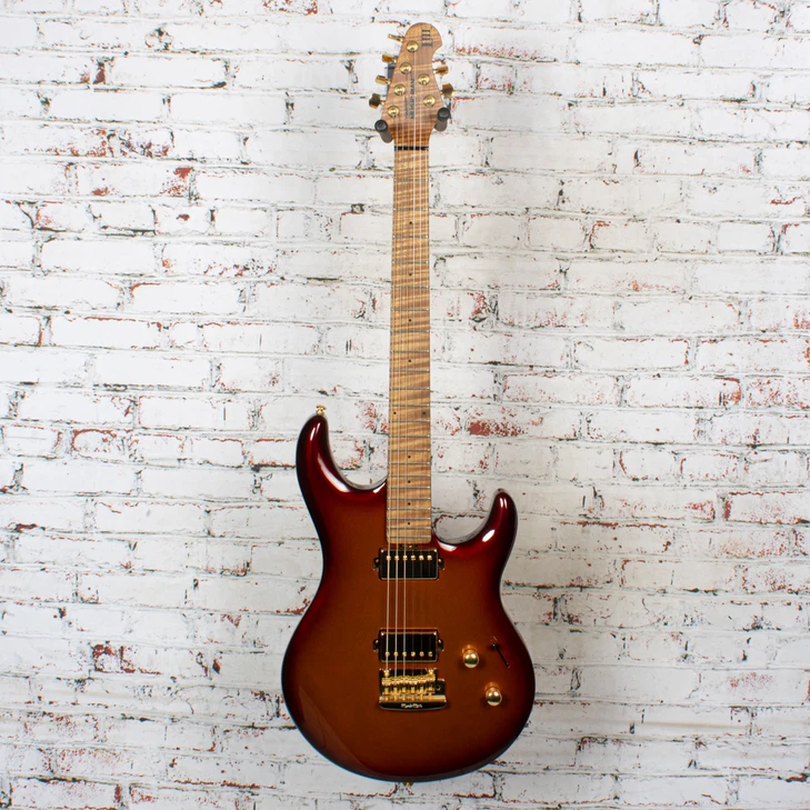 Ernie Ball - Music Man 2021 Luke III HH Electric Guitar Fireball w/OHSC - USED