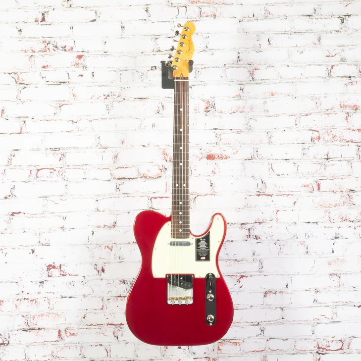 Fender - Limited Edition Pro Classic Silent Telecaster - Electric Guitar w/ Rosewood Fingerboard - Candy Apple Red - w/ Deluxe Gigbag