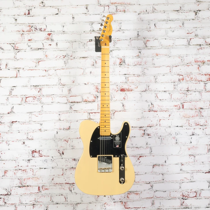 Fender - Limited Edition Pro Classic Silent Telecaster - Electric Guitar w/ Maple Fingerboard - Vintage Blonde - w/ Deluxe Gigbag