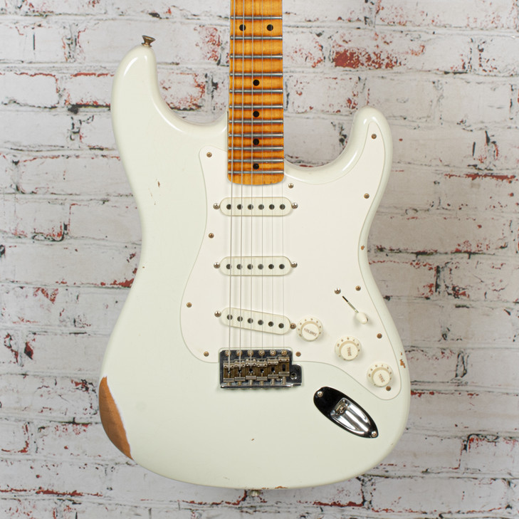 Fender - 2023 Custom Shop LTD Fat 50's Stratocaster Relic India Ivory w/OHSC - USED