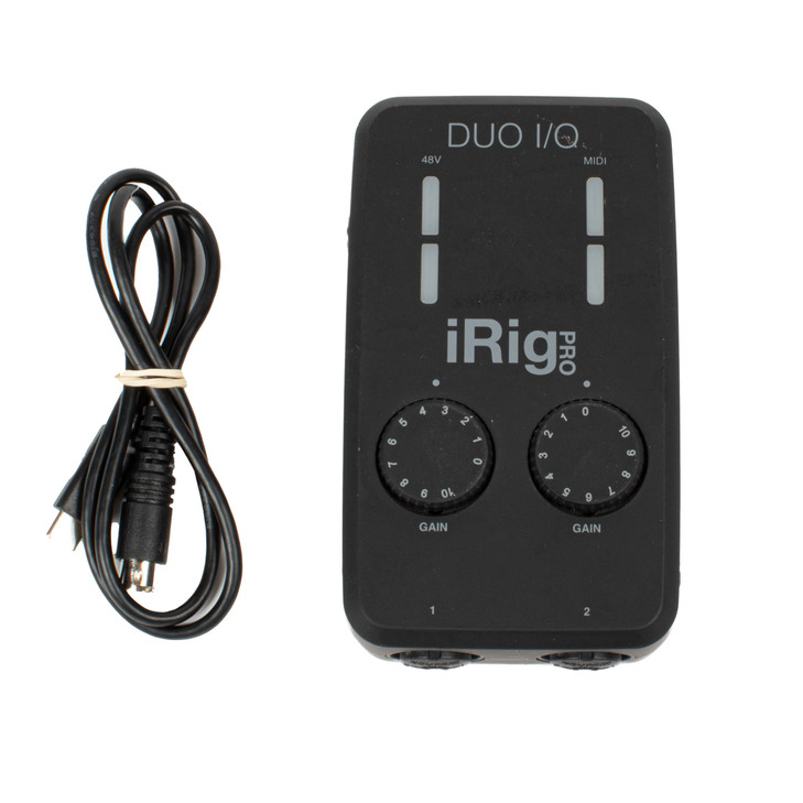 iRig - Pro Duo 2-Channel Audio and MIDI Interface w/Cable - USED