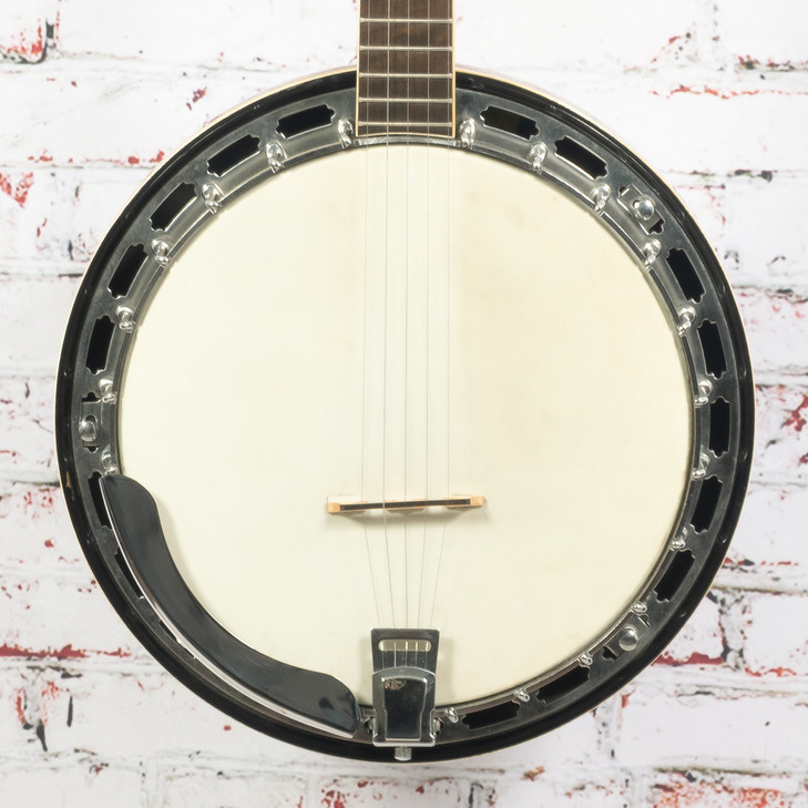 Alvarez 1970s 5-String Closed Back Banjo Natural w/Bag VINTAGE