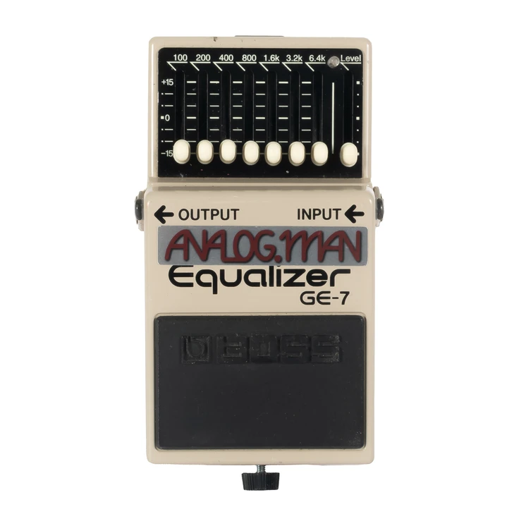 BOSS Analogman Modded GE-7 Graphic EQ Pedal USED