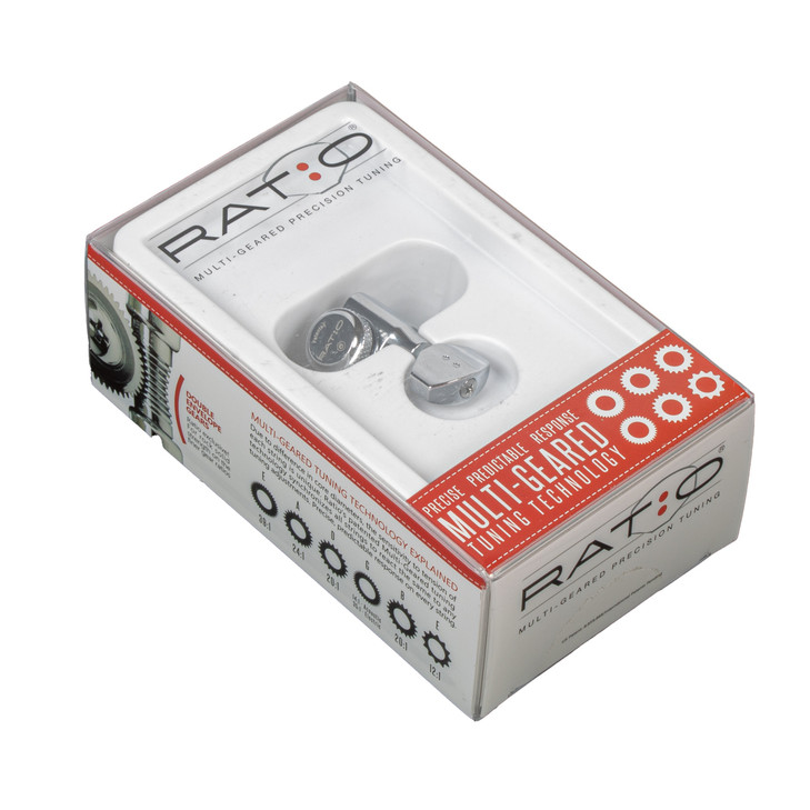 GraphTech Ratio Locking Tuners Staggered Six in Line with Box USED