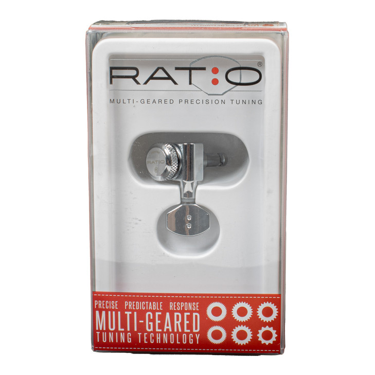 Graph Tech - Ratio Locking Tuners Staggered Six in Line - w/ Box USED