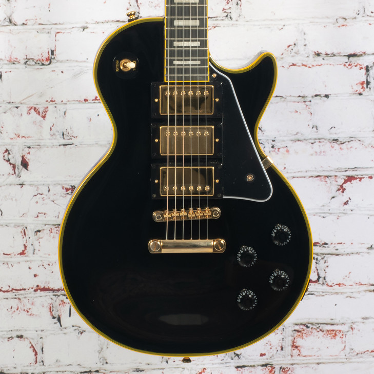 Epiphone Joe Bonamassa 1958 Les Paul Custom Electric Guitar Black Beauty w/OHSC USED