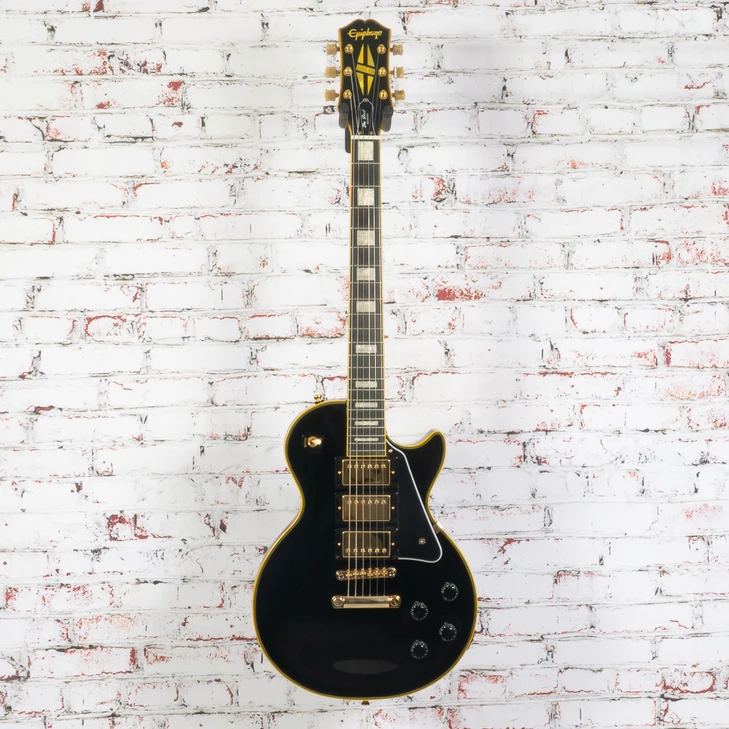 Epiphone Joe Bonamassa 1958 Les Paul Custom Electric Guitar Black Beauty w/OHSC USED