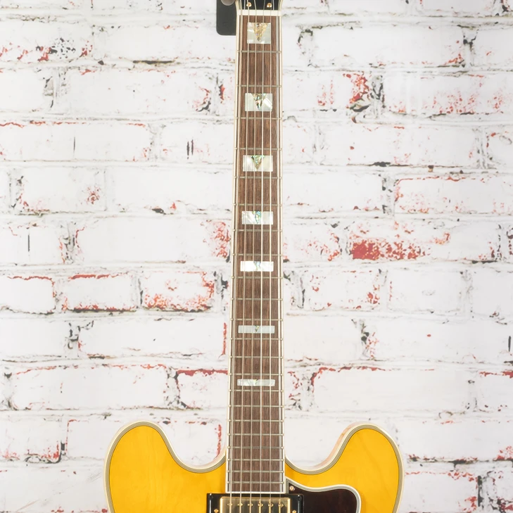 Epiphone - 2023 Sheraton Hollowbody Electric Guitar - Natural - w/ Bag USED