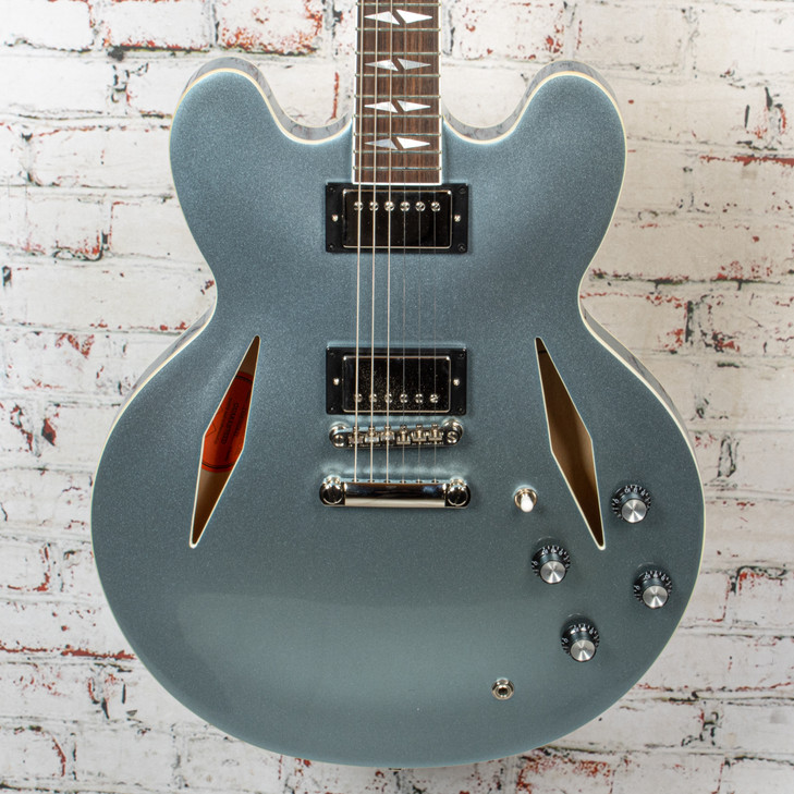 Epiphone 2024 Dave Grohl Signature DG-335 Sem-Hollowbody Electric Guitar Pelham Blue W/OHSC USED