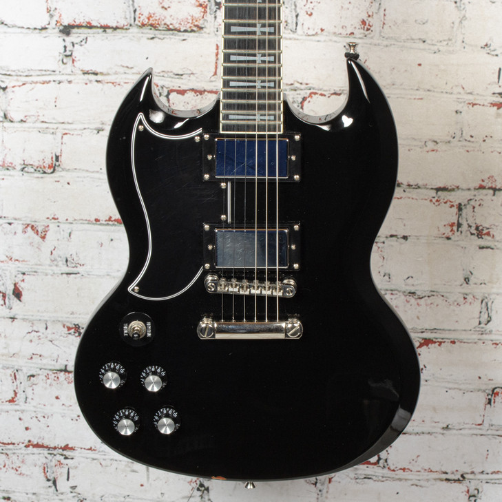 Epiphone - 2019 Toni Iomi Signature SG Left Handed Ebony w/OHSC and COA - USED