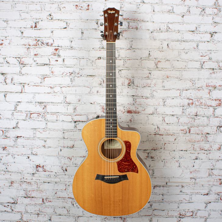 Taylor - 2009 214ce Grand Auditorium Acoustic-Electric Guitar Natural w/OHSC - USED