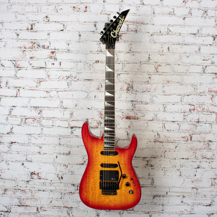 Charvel - 475 HSS Special/Deluxe Electric Guitar Cherry Sunburst w/Bag - USED