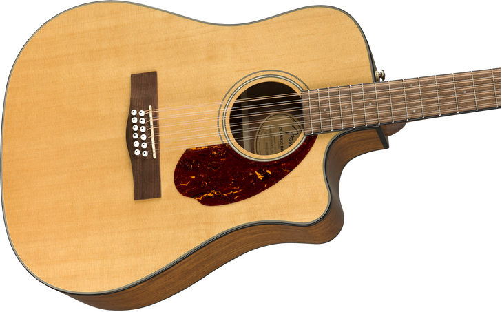 Fender - CD-140SCE - 12-String Acoustic-Electric Guitar - Natural - w/ Hardshell Case