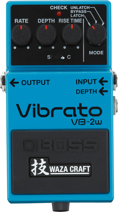 Boss - Waza Craft VB-2W Vibrato Effect Pedal (VB2W)