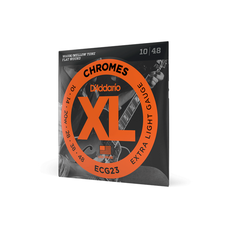 D'addario ECG23 Chromes 10-48 Extra Light Gauge