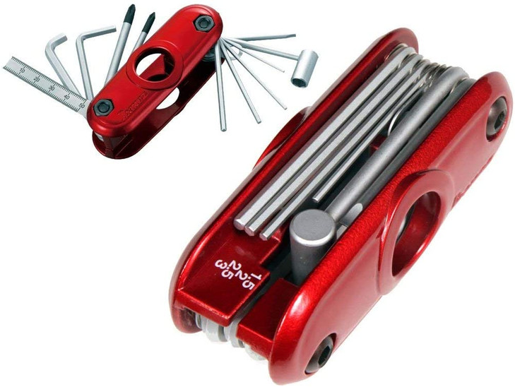 Ibanez MTZ MTZ11 Quick Access Multi Tool, Red