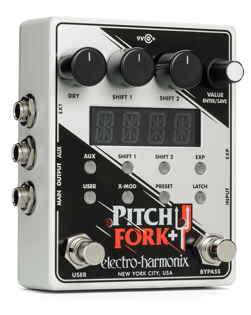 Electro-Harmonix Pitchfork+ Polyphonic Pitch Shifter/Harmony Pedal